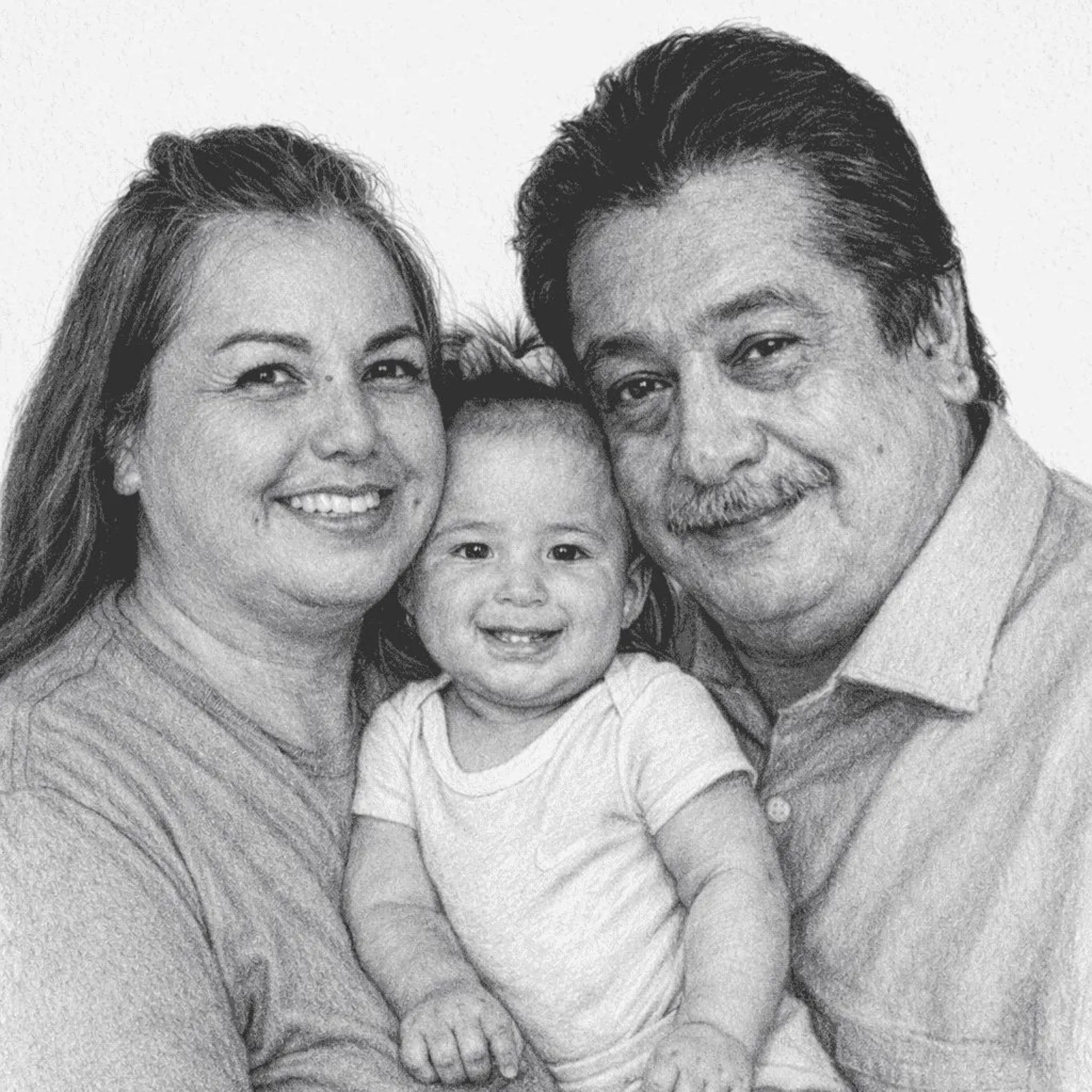 Add Deceased Loved One to Photo | Merge Multiple Pictures | Custom Family Memorial Portrait | Combine Photos | Sympathy Gift